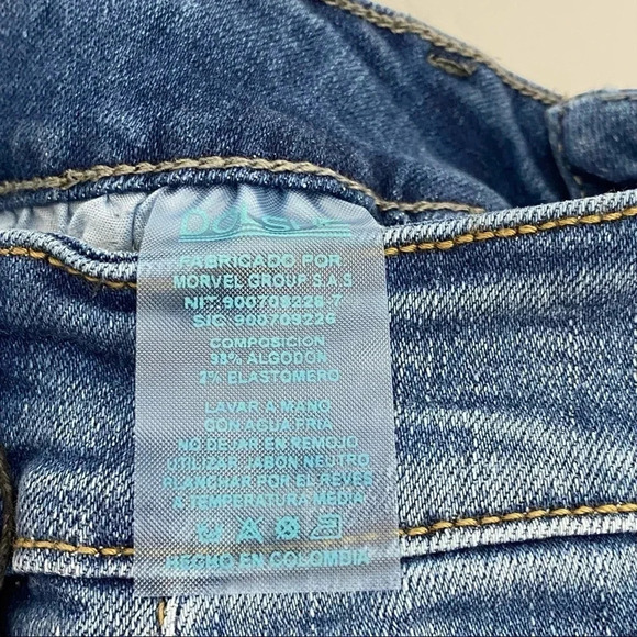 Colombian Jeans High Waisted Button fly Skinny Stretch Denim Women’s Size 5 - Picture 4 of 5